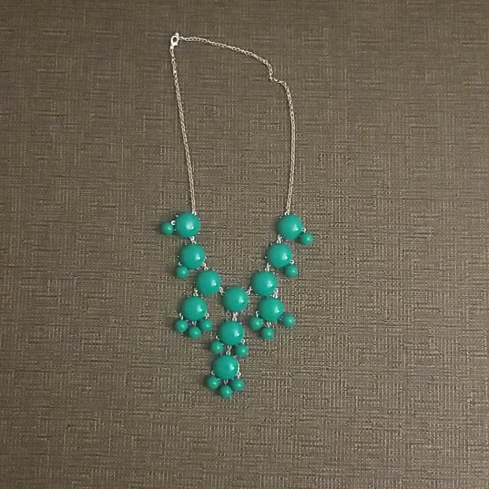 Long Green Charming Charlie's Necklace